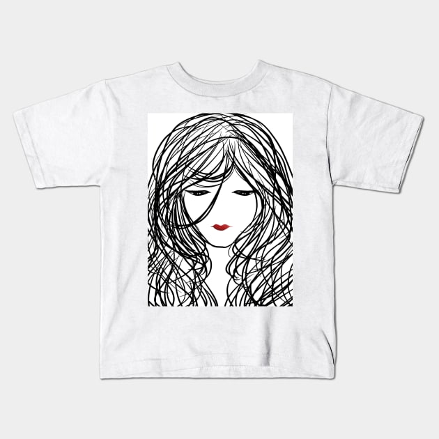 Snow White Kids T-Shirt by AyitsJay